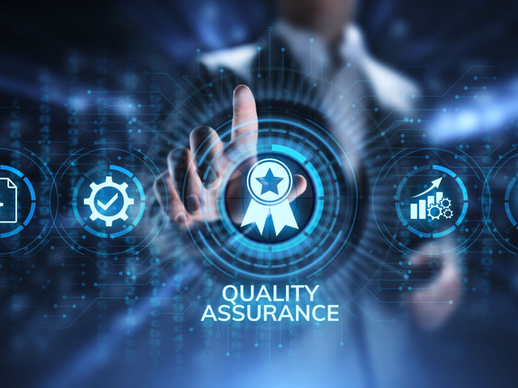 Quality assurance, Guarantee, Standards, ISO certification and standardization concept